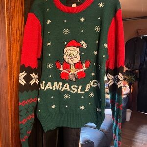 American Stitch “Namasleigh” Christmas Sweater